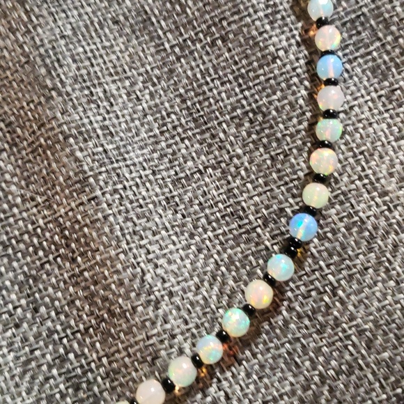 Rare Ethiopian opal choker - Picture 11 of 11